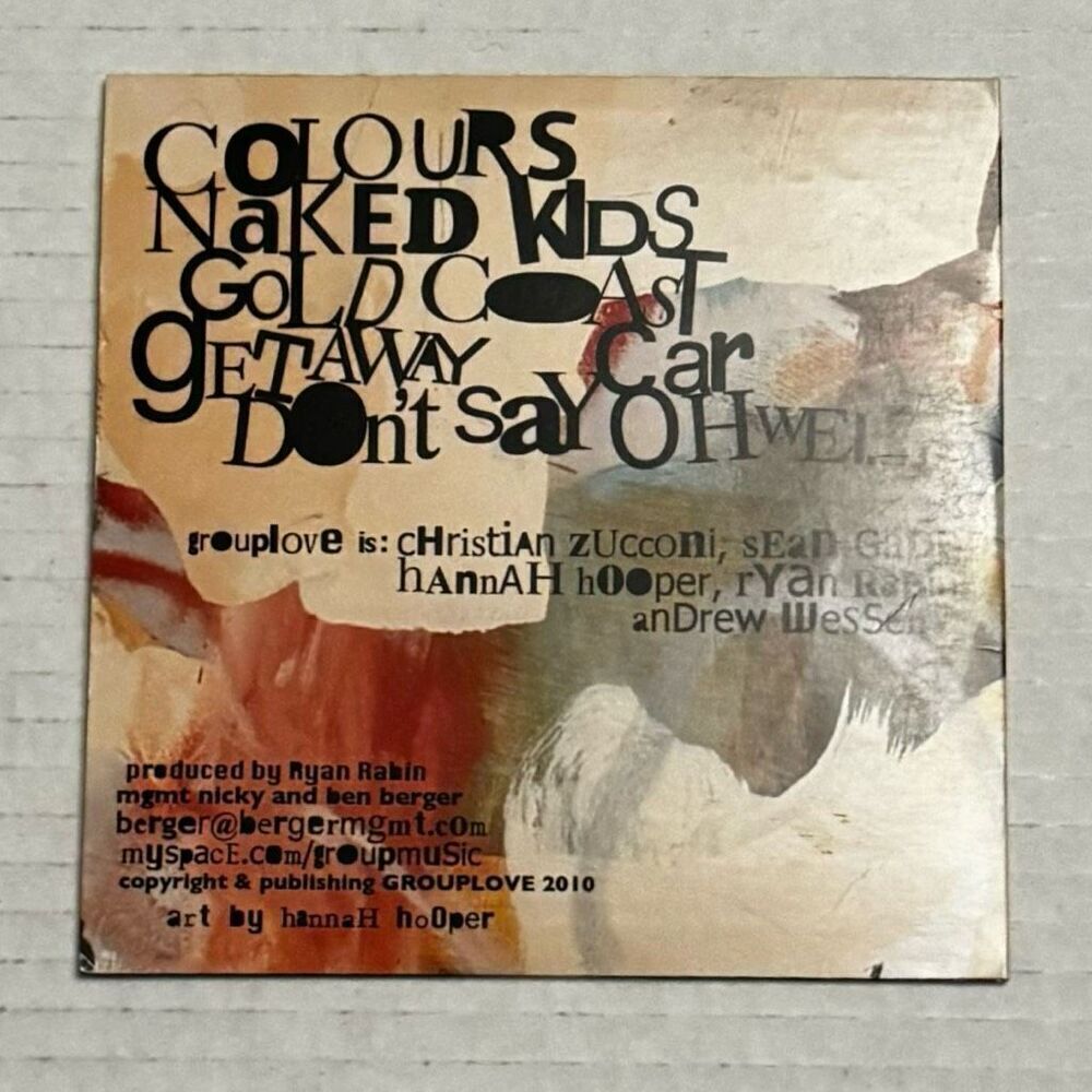 Grouplove EP 2010 Demo Self-Released Pre-Record Label - Picture 2 of 3